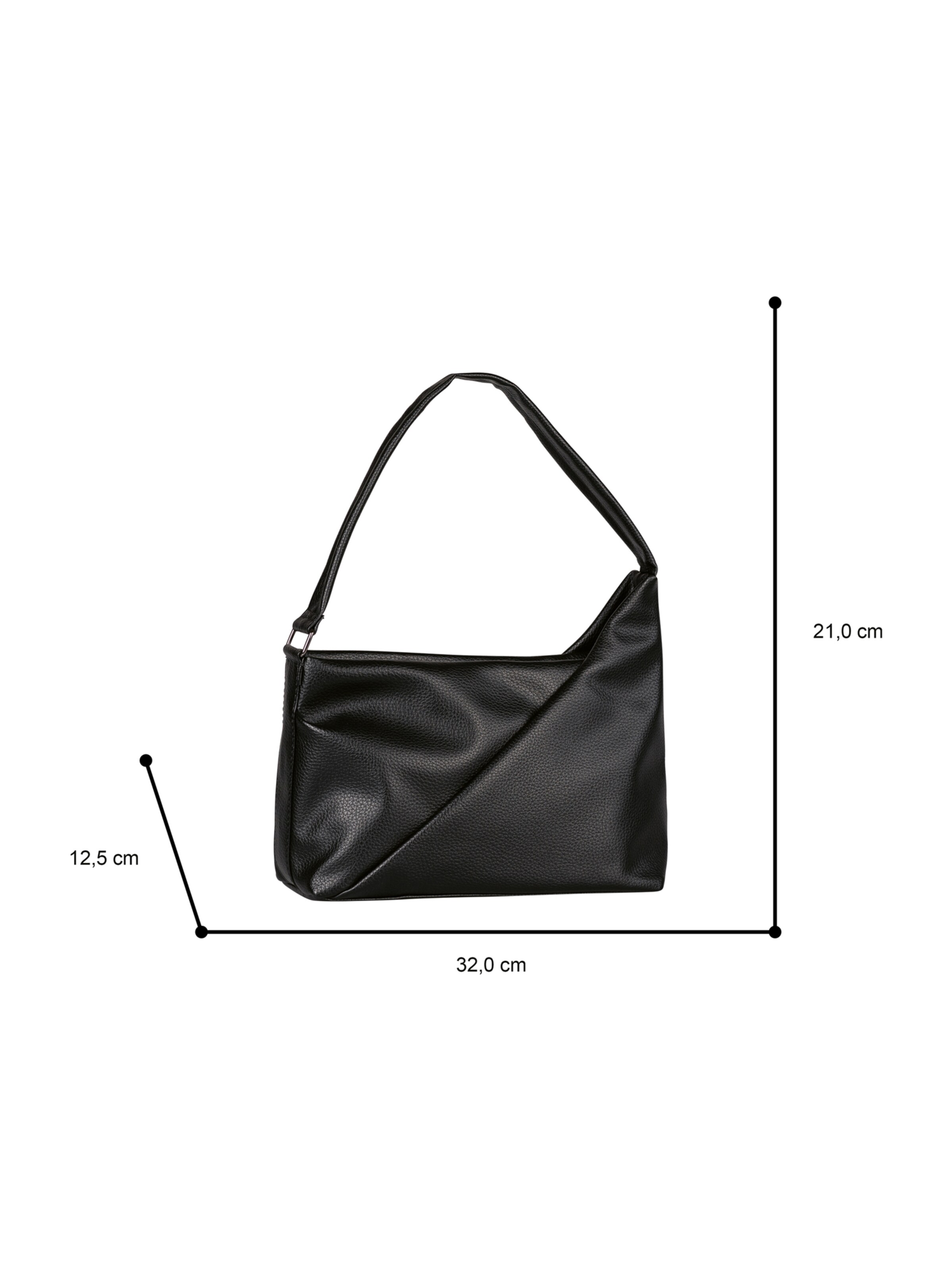 Sac bandoulière 'Adya' TOM TAILOR en noir