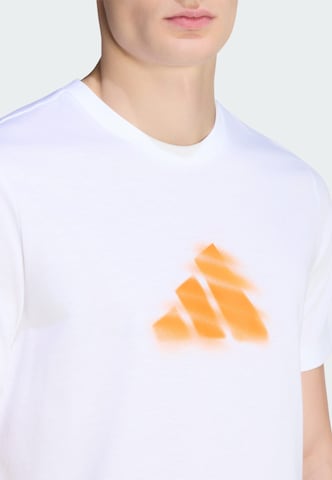 ADIDAS PERFORMANCE - Camiseta funcional en blanco