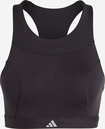 Medium support Reggiseno sportivo 'Medium-Support' di ADIDAS PERFORMANCE in nero: frontale