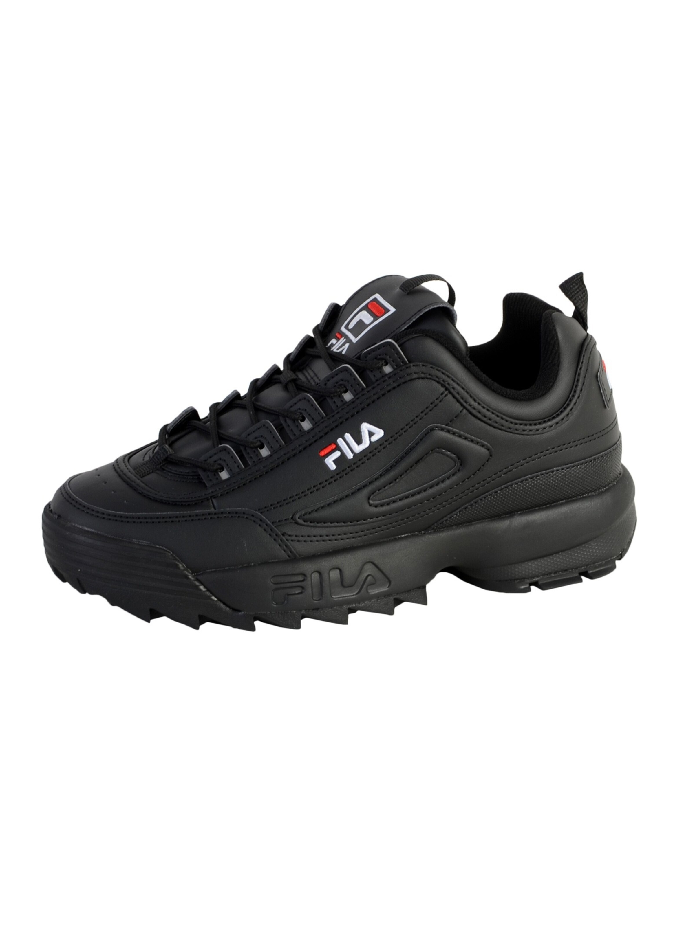 Scarpa stringata sportiva di FILA in nero: frontale