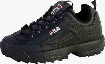 Scarpa stringata sportiva di FILA in nero: frontale
