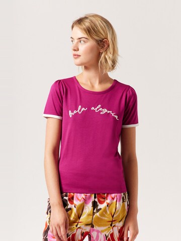 NAF NAF - Camiseta 'Ally' en rosa: frente