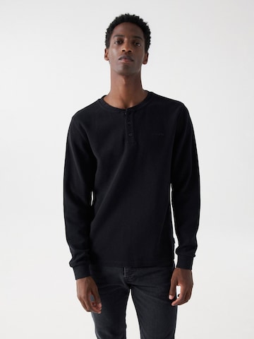 Salsa Jeans Pullover in Schwarz: Vorderseite