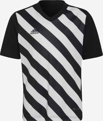 T-Shirt fonctionnel 'Entrada 22' ADIDAS PERFORMANCE en noir : devant