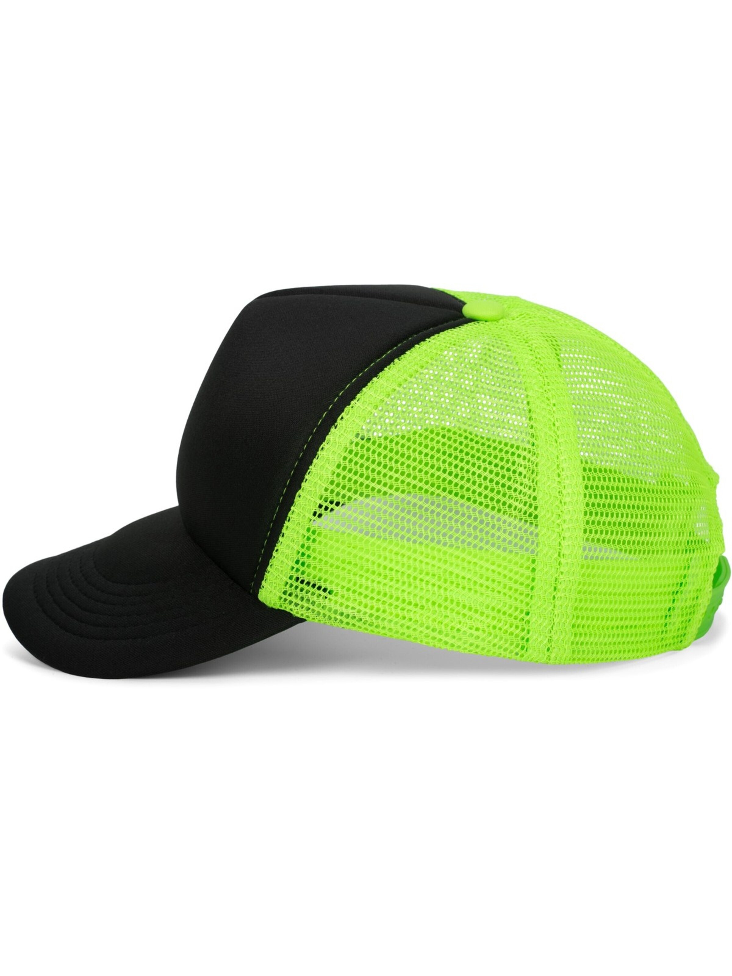 styleBREAKER Cap 'Trucker Cap 5-Panel Mesh' in Green
