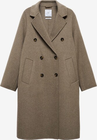 MANGO Between-Seasons Coat 'picarol' in Brown: front