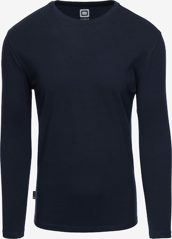 Ombre Shirt in Blue: front