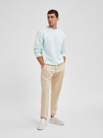 SELECTED HOMME - regular Pantalón 'Newton' en beige