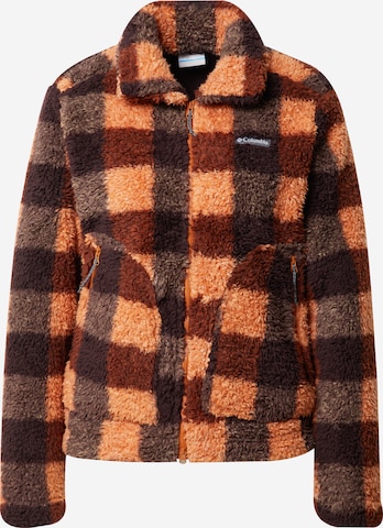Jachetă  fleece funcțională 'Winter Pass' de la COLUMBIA pe bronz: față