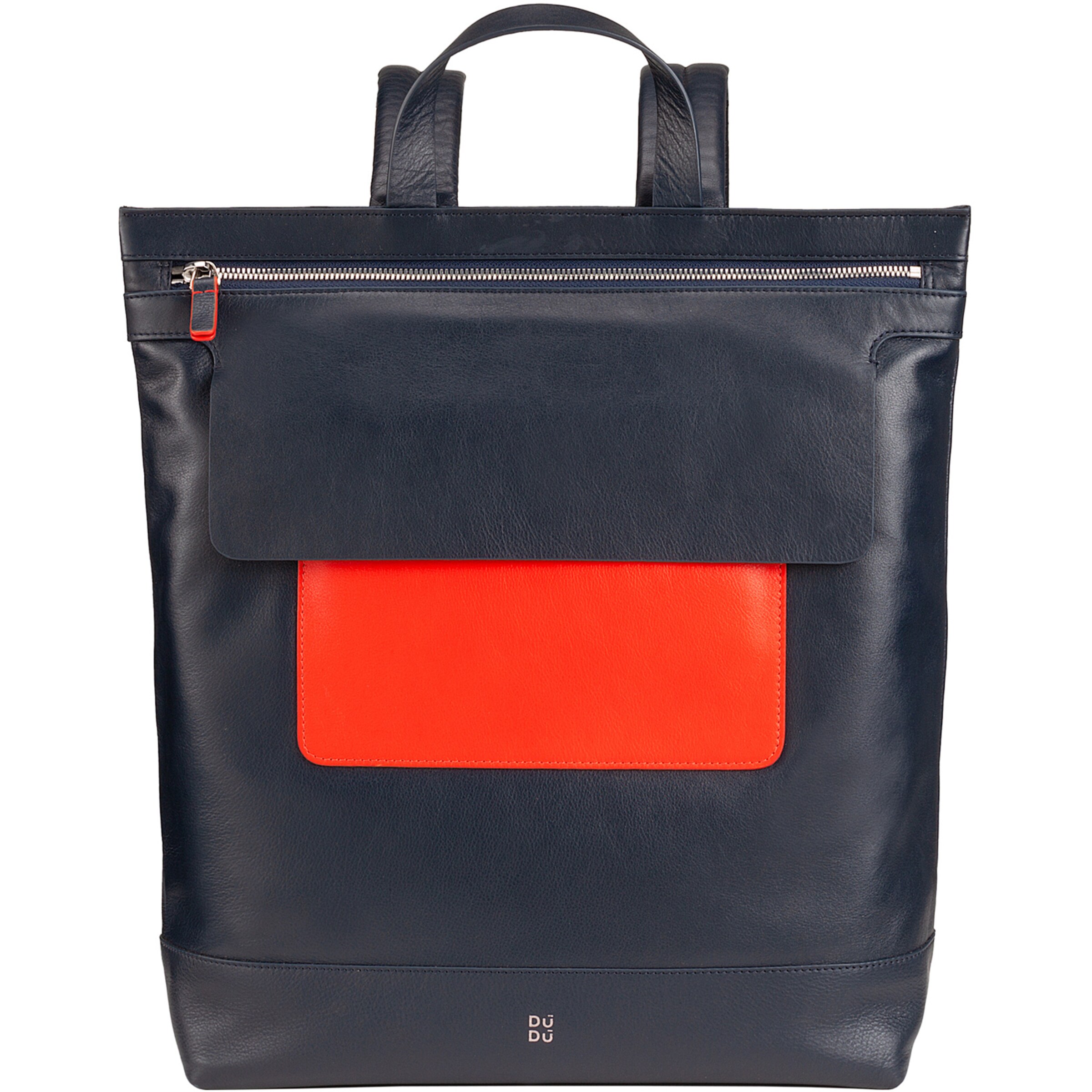 DuDu Rucksack in Blau: Vorderseite