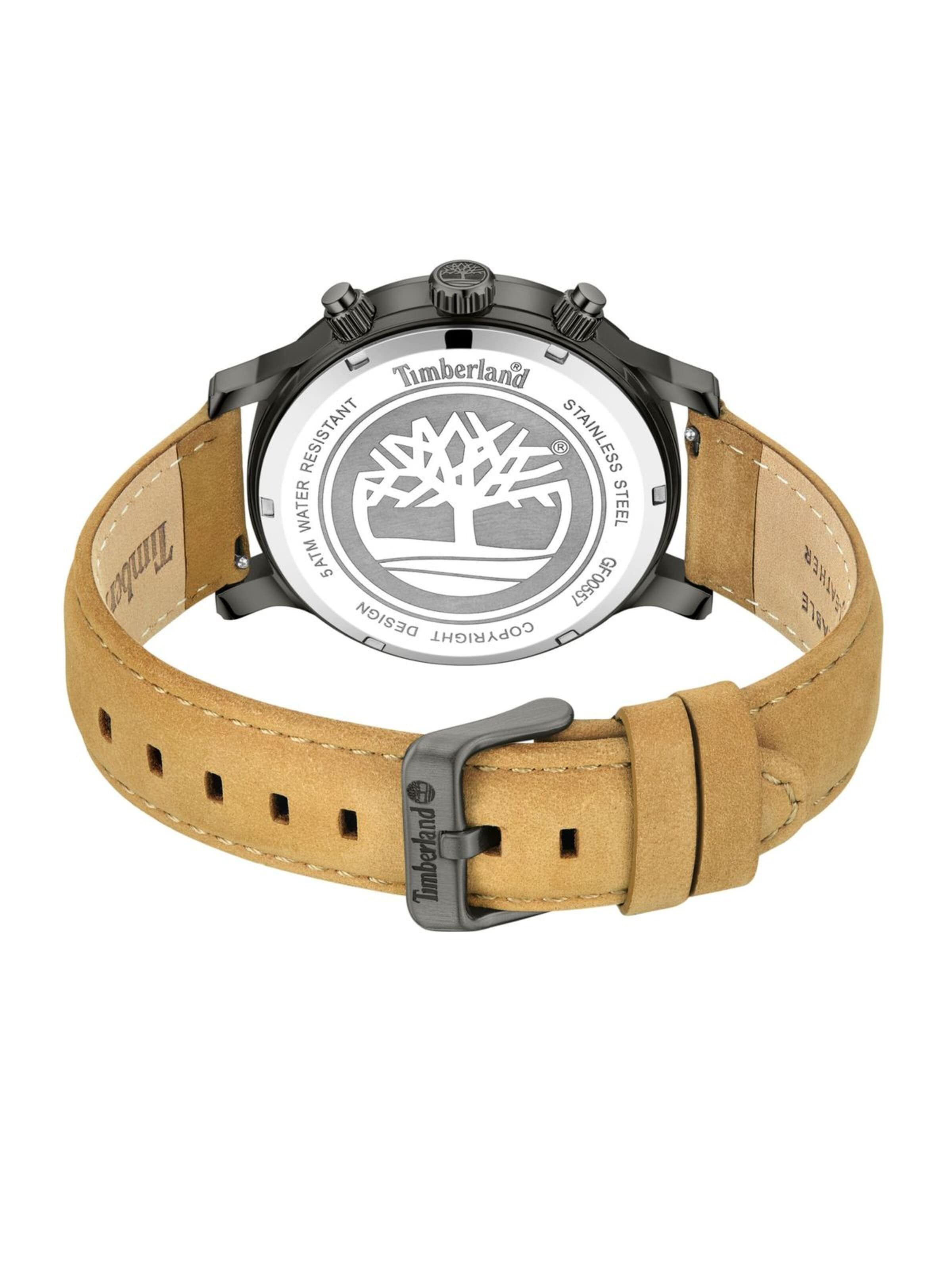 TIMBERLAND Analoog horloge in Bruin