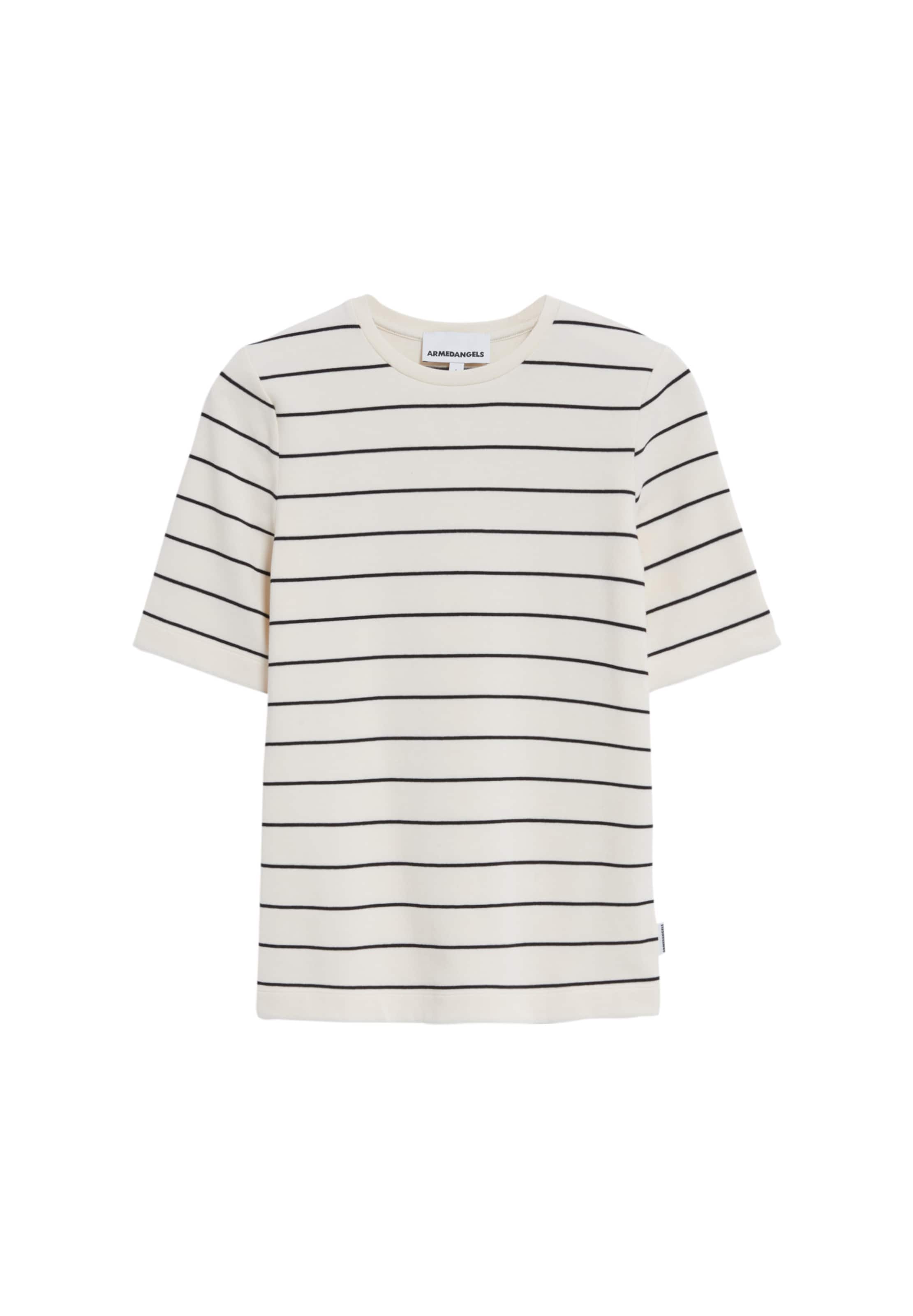 ARMEDANGELS Tričko - čierna / biela, Produkt