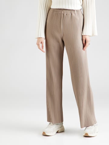 Wide leg Pantaloni 'Alisa' di Y.A.S in beige: frontale