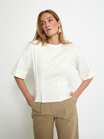 minus - Top 'Juniana' en blanco