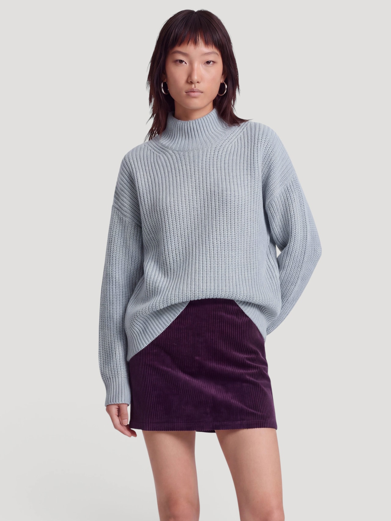 EDITED Nouveautés Pull-over 'Beth' bleu clair