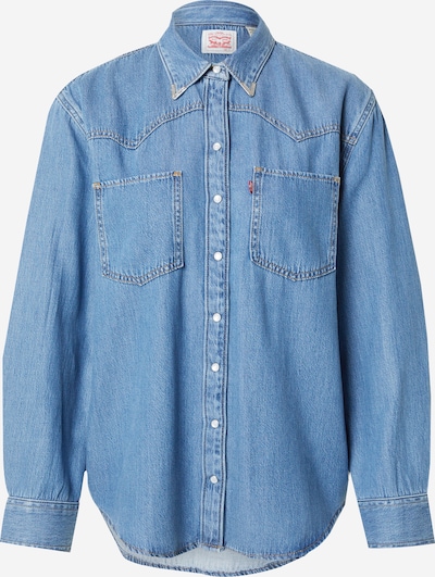 LEVI'S ® Bluse 'Teodora Western Shirt' in blue denim, Produktansicht