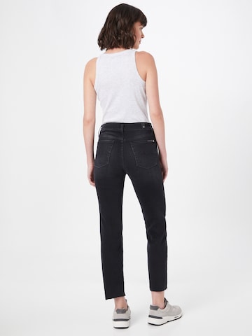 7 for all mankind Regular Jeans in Schwarz