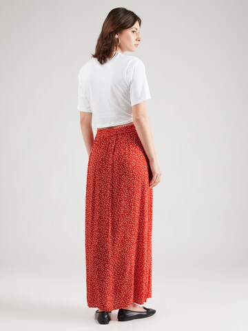 PIECES Skirt 'SUI' in Red