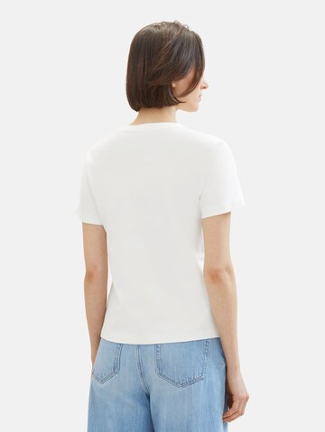 T-shirt TOM TAILOR en blanc