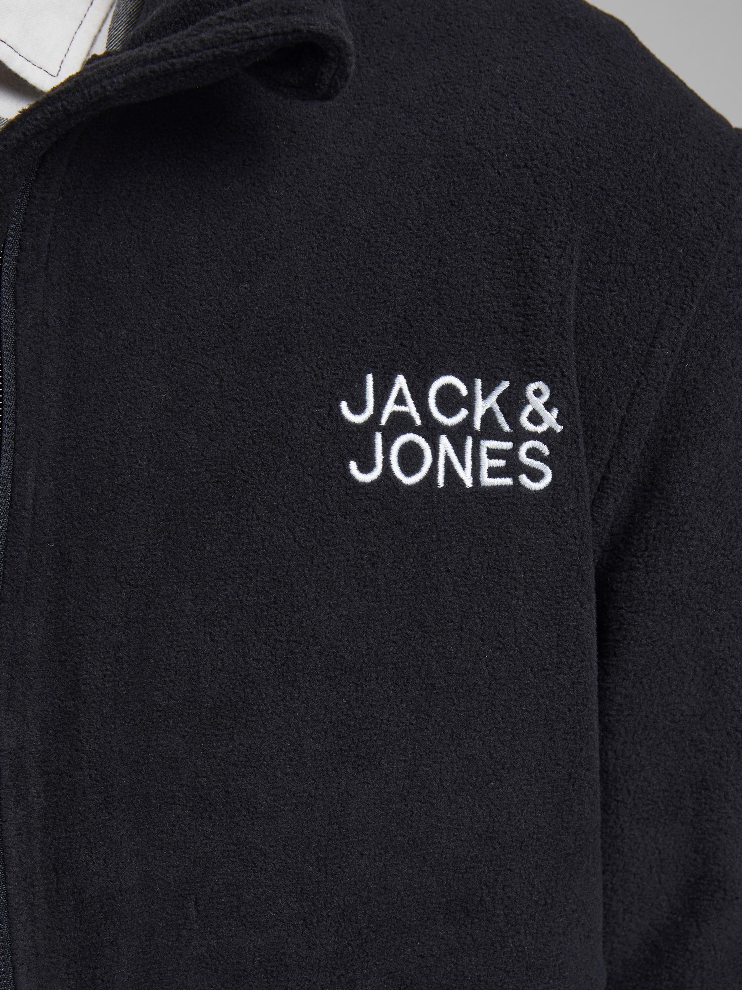 Sweats Veste en polaire JACK & JONES en Noir 