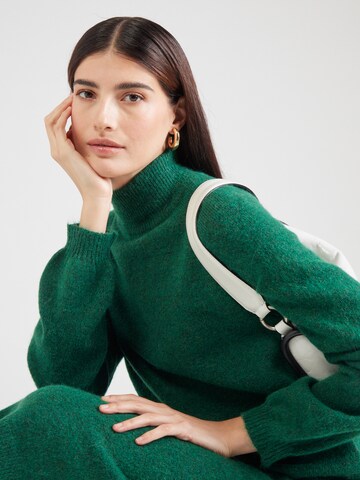 YAS Knitted dress 'YASBALIS' in Green