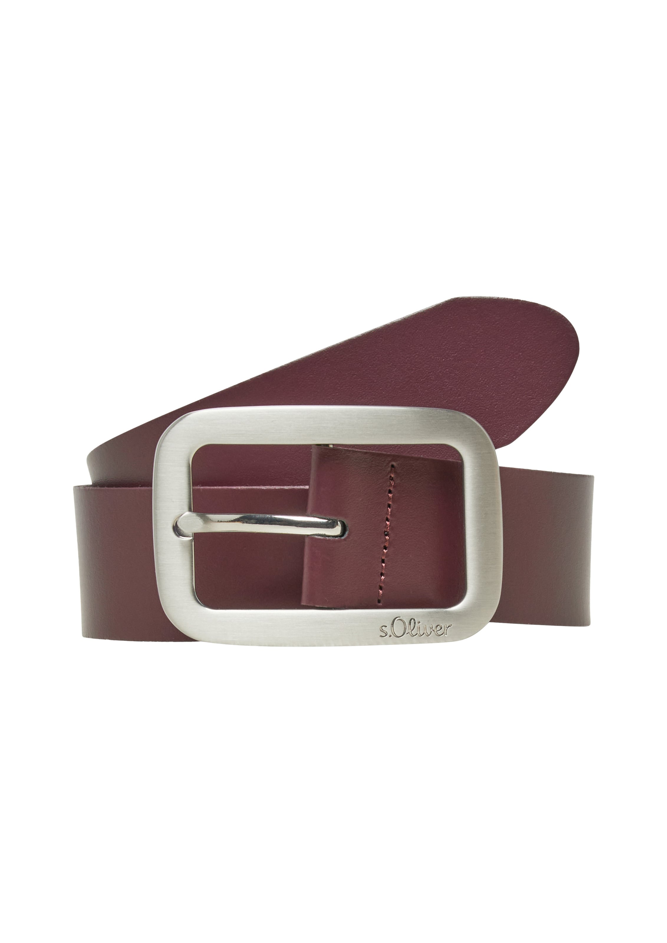 s.Oliver Belt in Red: front