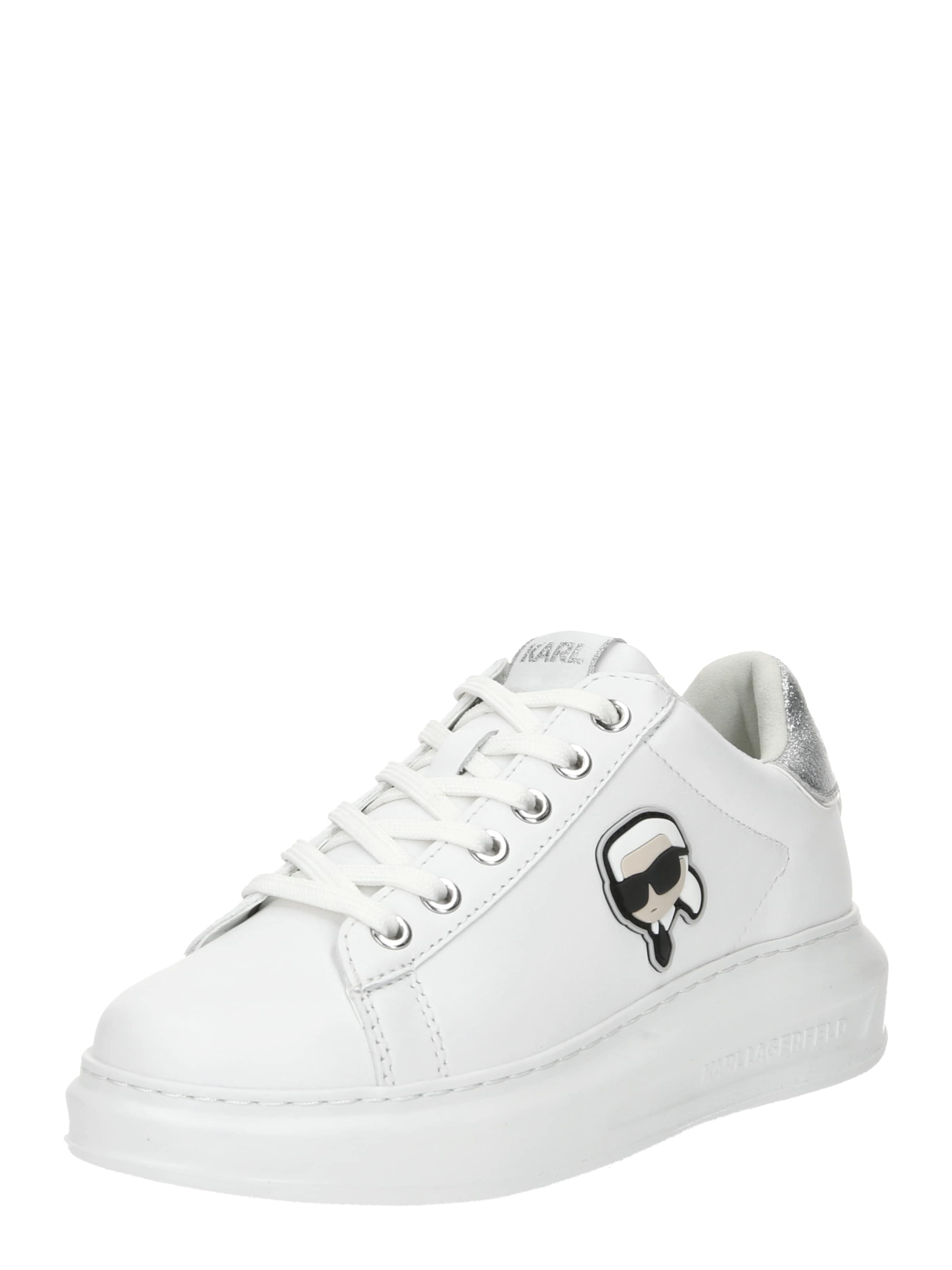 Sneaker bassa di Karl Lagerfeld in bianco: frontale