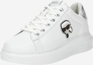 Karl Lagerfeld Sneakers laag in Wit: voorkant