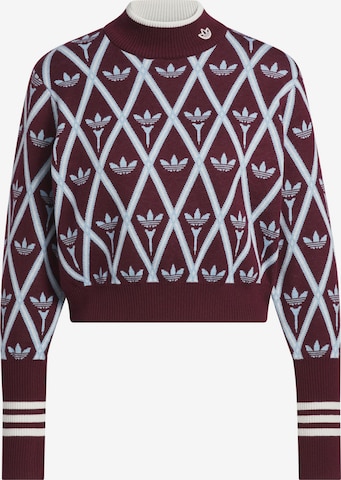 ADIDAS PERFORMANCE Sports sweater 'Originals Trefoil' in Red: front