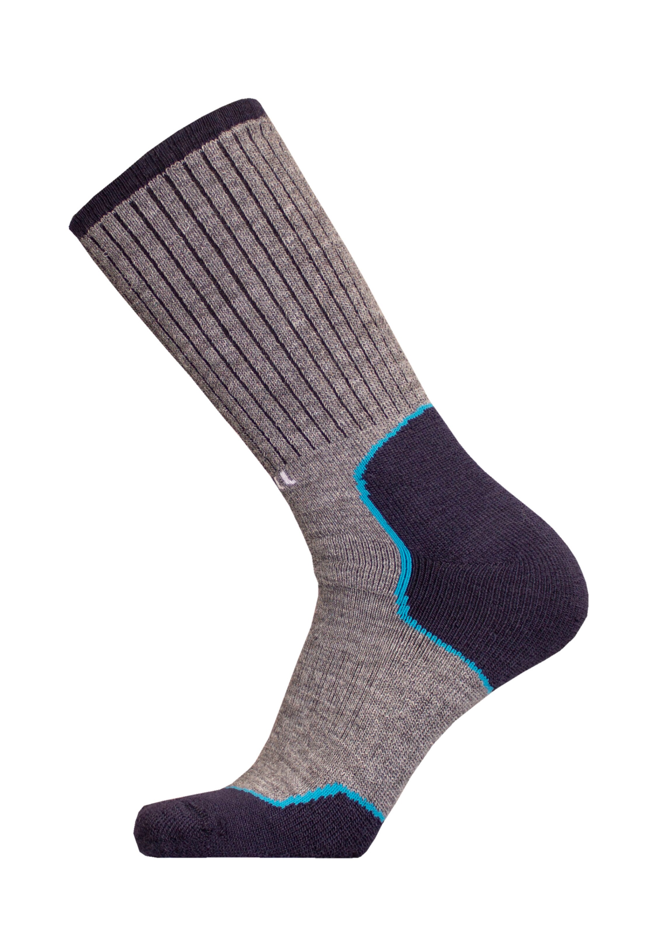 UphillSport Athletic Socks in Grey: front
