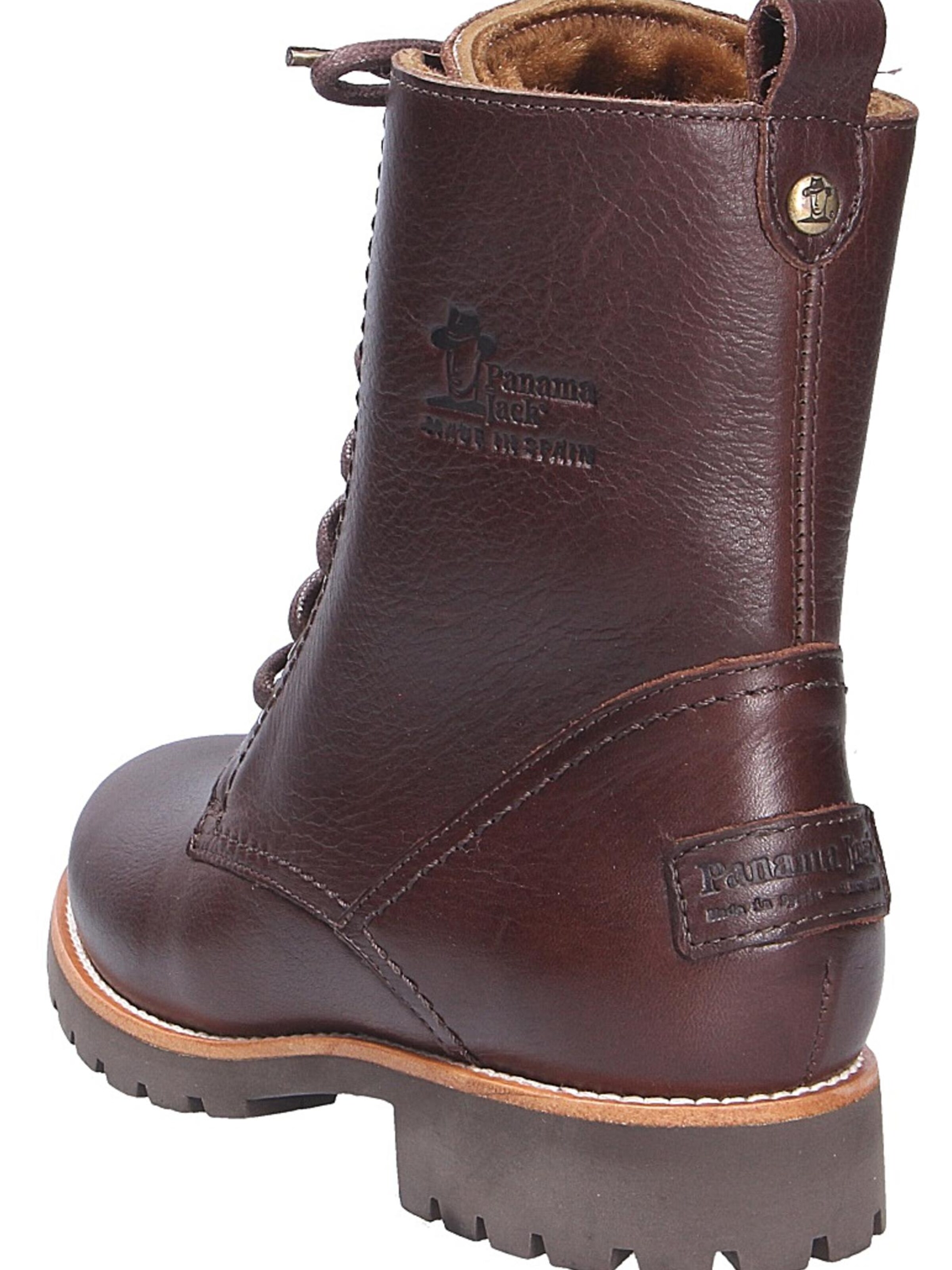 PANAMA JACK Lace-Up Boots 'FARA' in Brown