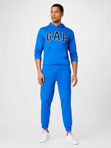 GAP Regularny krój Bluzka sportowa w kolorze niebieski