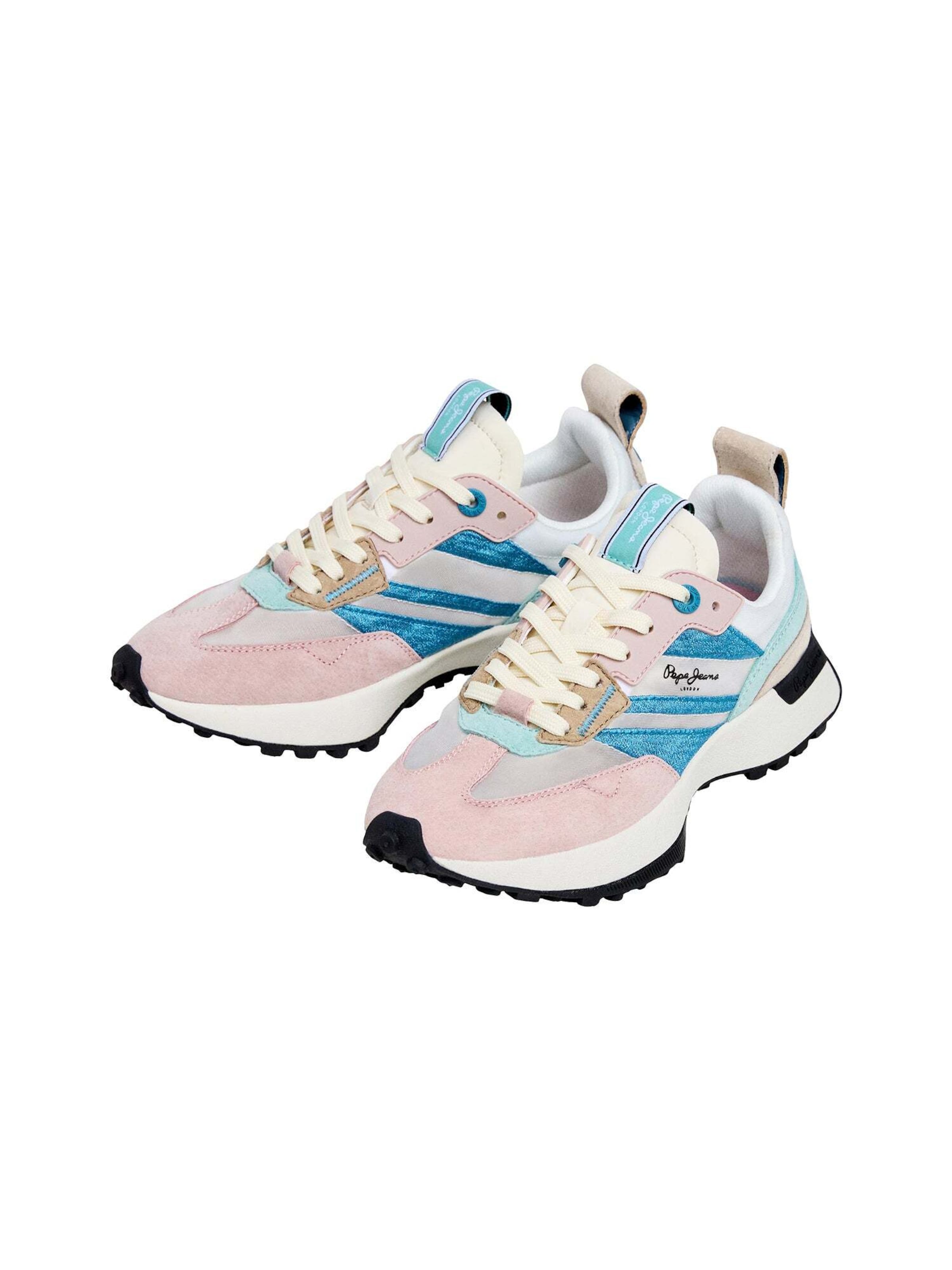 Baskets basses 'LUCKY TRANSLUCENT' Pepe Jeans en rose