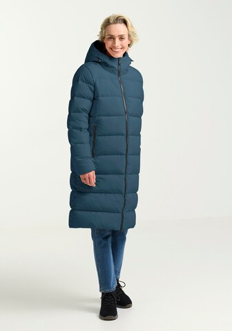 JACK WOLFSKIN Outdoor Coat 'Frozen Palace' in Blue