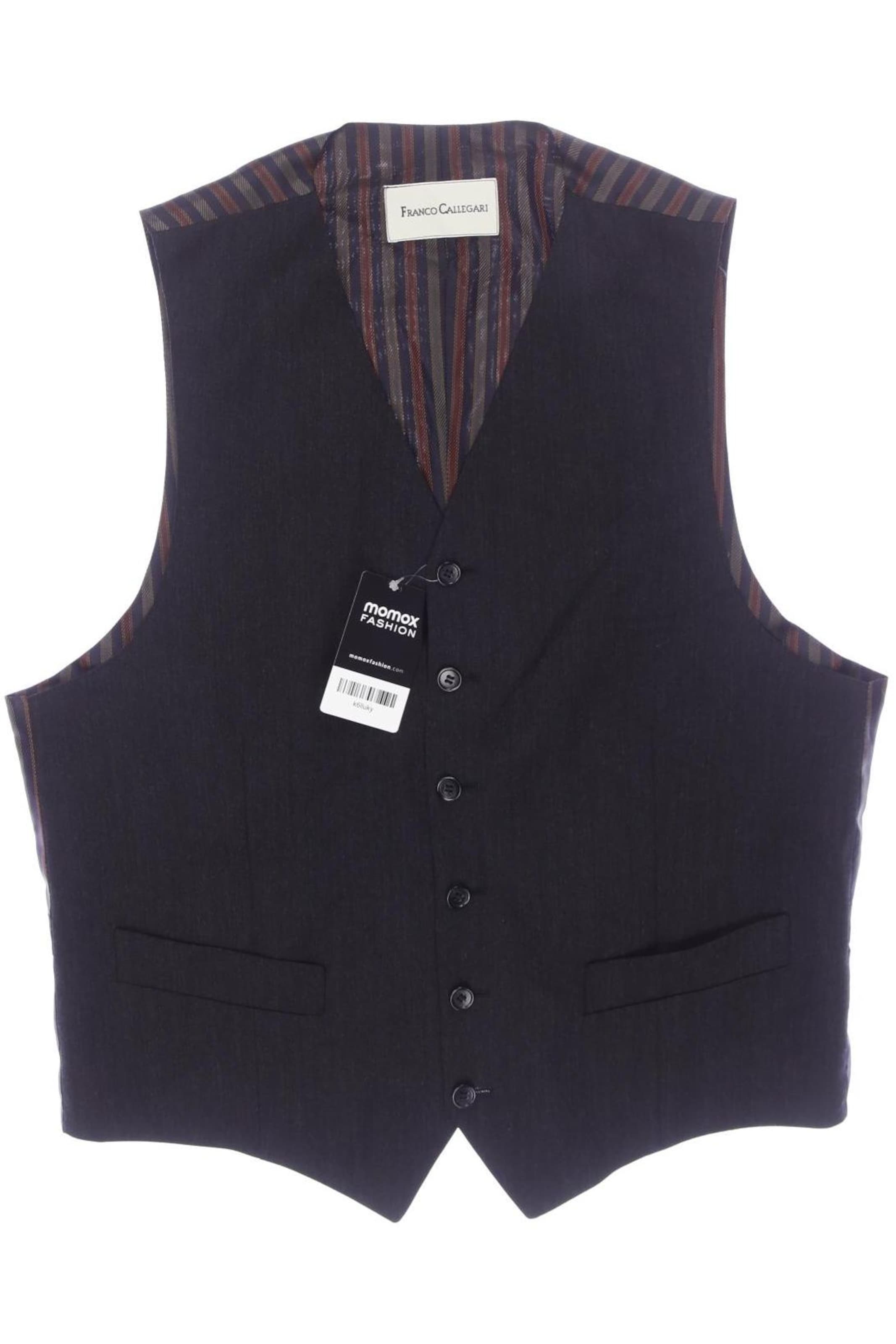 Franco Callegari Vest in M in Grey: front