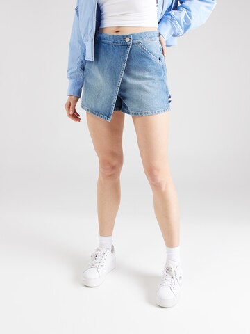 Tommy Jeans Regular Shorts in Blau: Vorderseite