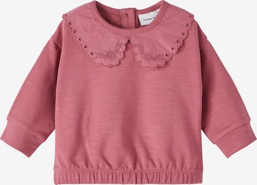 NAME IT Sweatshirt 'KAJSA' in Pink: predná strana