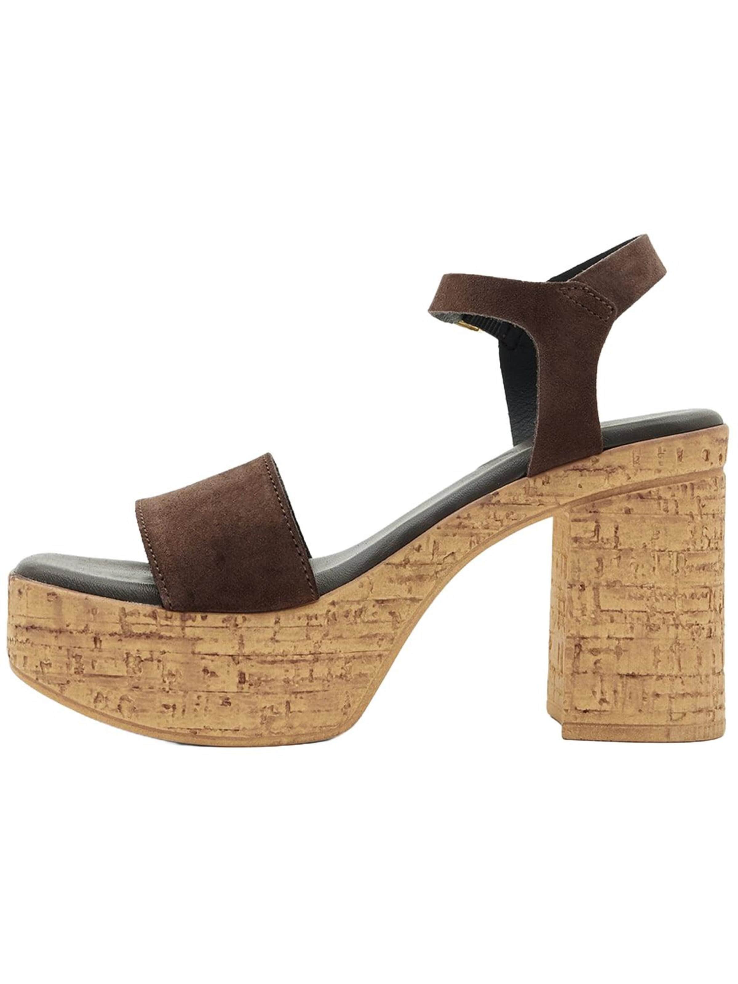 Desa Sandal 'Plateau-Sandalen' in Brown