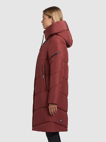 Manteau d’hiver 'Jange-YM' khujo en rouge