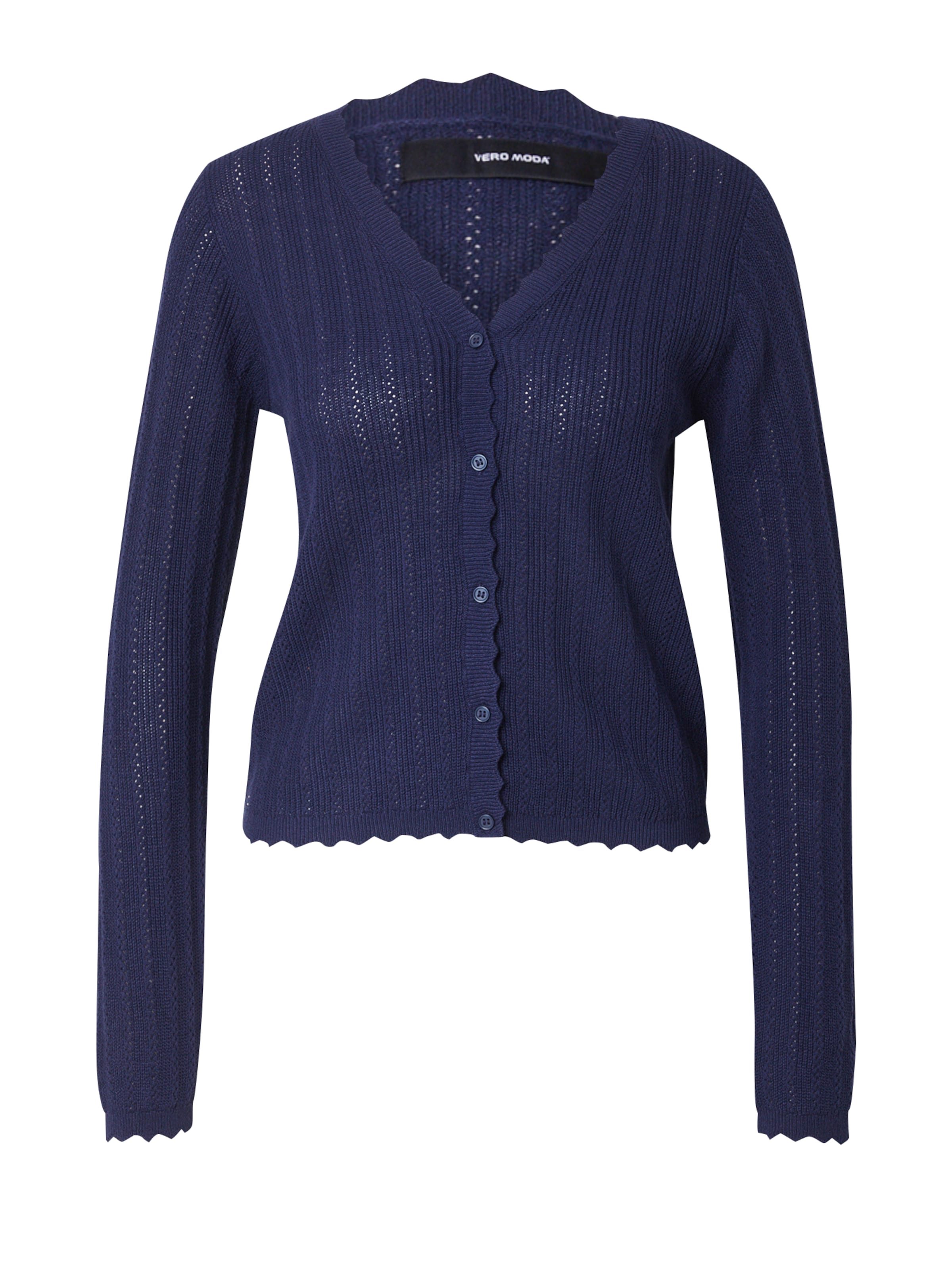 VERO MODA Strickjacke 'VMLuxlight' in Blau: Vorderseite