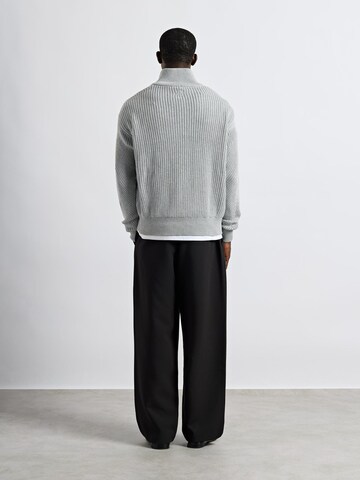 Burocs Knit Cardigan in Grey