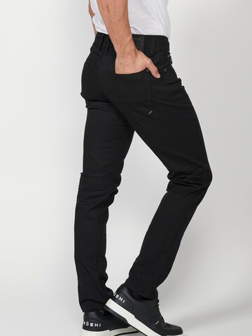 KOROSHI - Slimfit Vaquero en negro