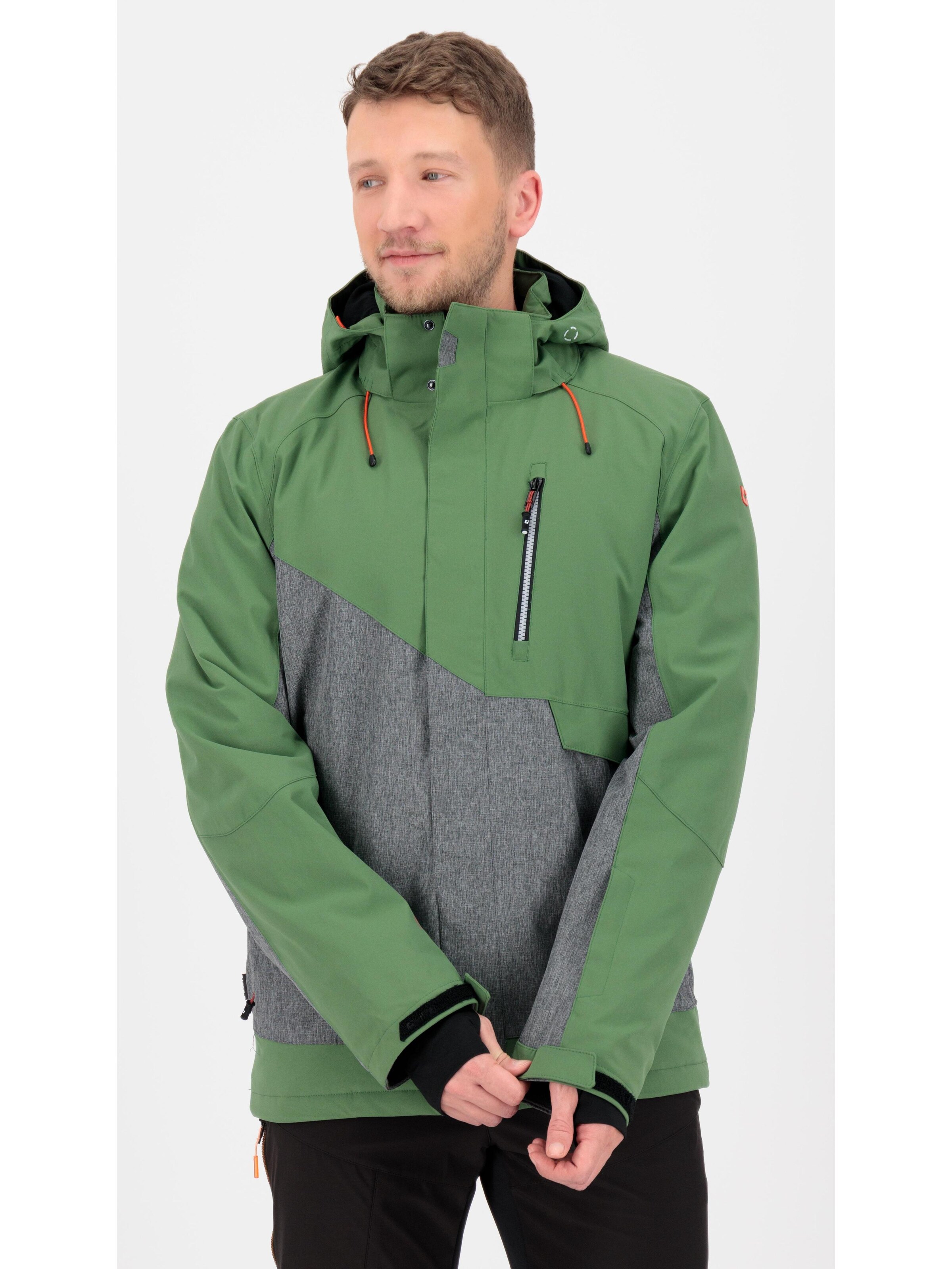 KILLTEC Winterjas 'KSW 42' in Groen