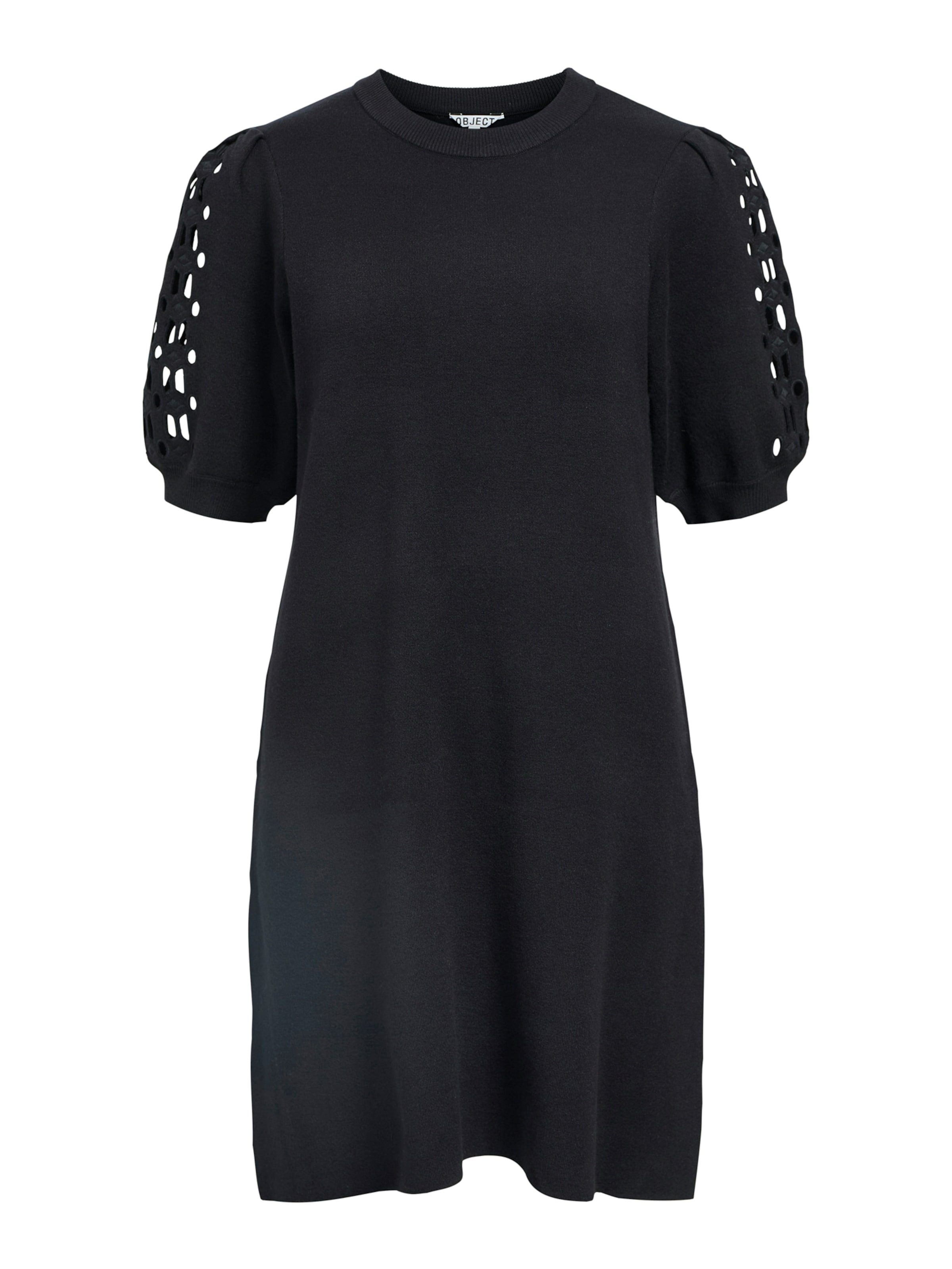 OBJECT Φόρεμα 'OBJYUKI' σε μαύρο: μπροστά