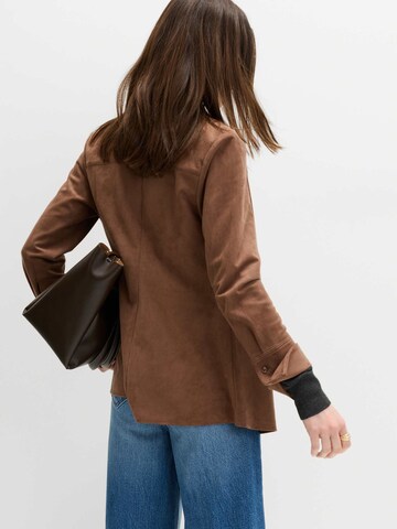 Chemisier Marks & Spencer en marron