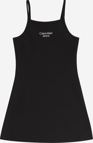 Calvin Klein Jeans Kleid in Schwarz: predná strana