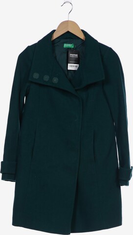 UNITED COLORS OF BENETTON Jacket & Coat in XXS in Green: front