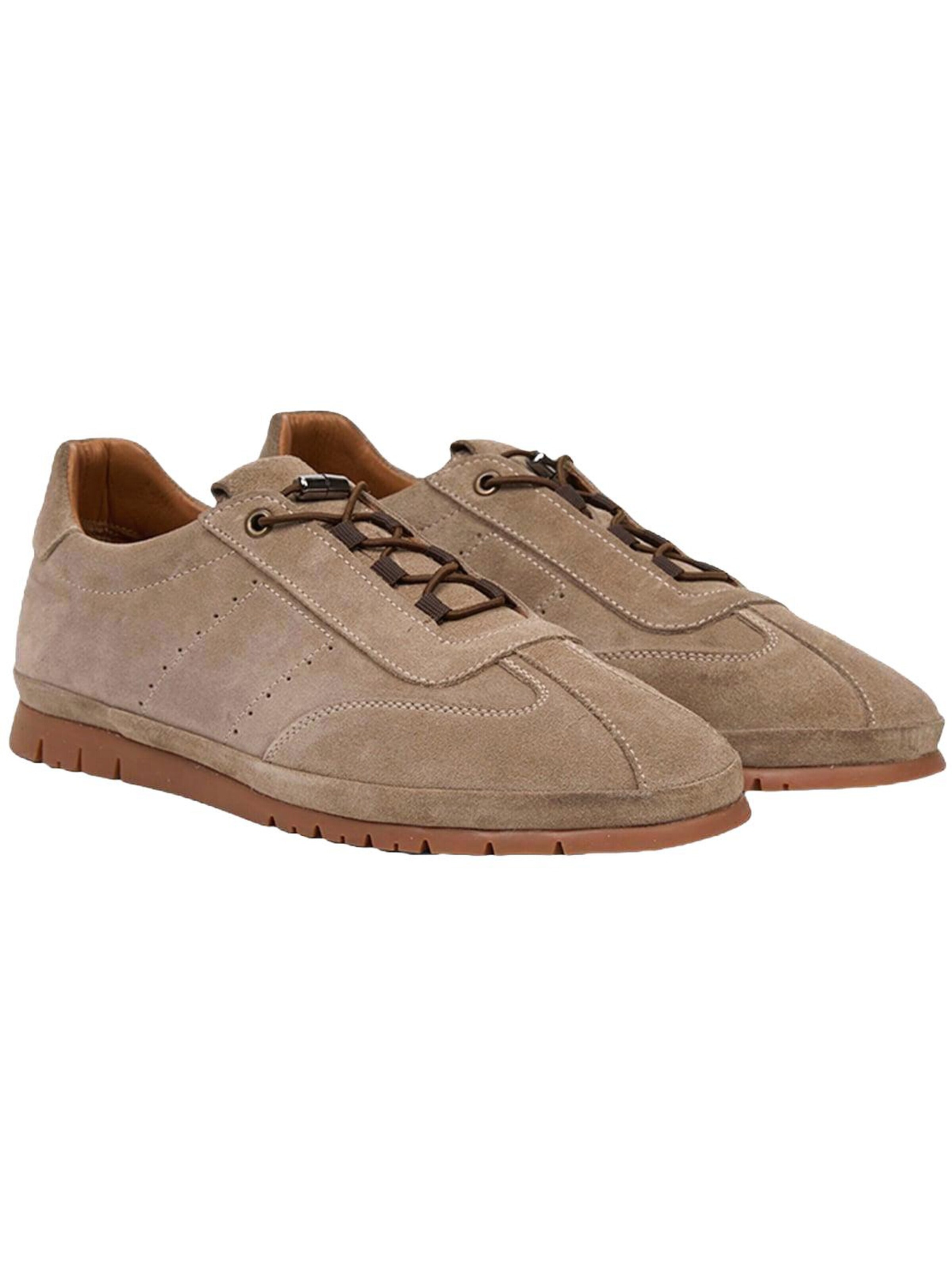 Desa Classic Flats 'Schnürschuhe' in Beige