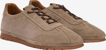 Desa Classic Flats 'Lässige Spitze' in Beige: front