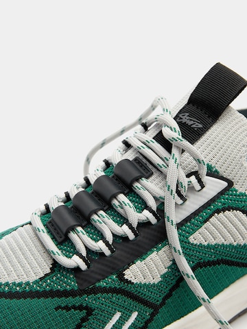 Pull&Bear Platform trainers in Green